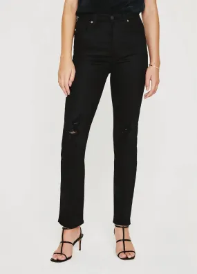 ALEXXIS SLIM STRAIGHT LEG JEAN
