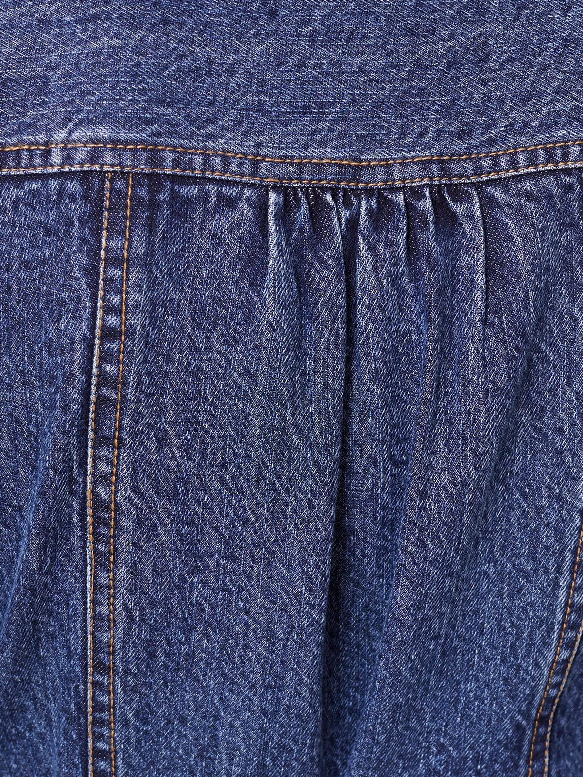 Asher Zip Denim Dress