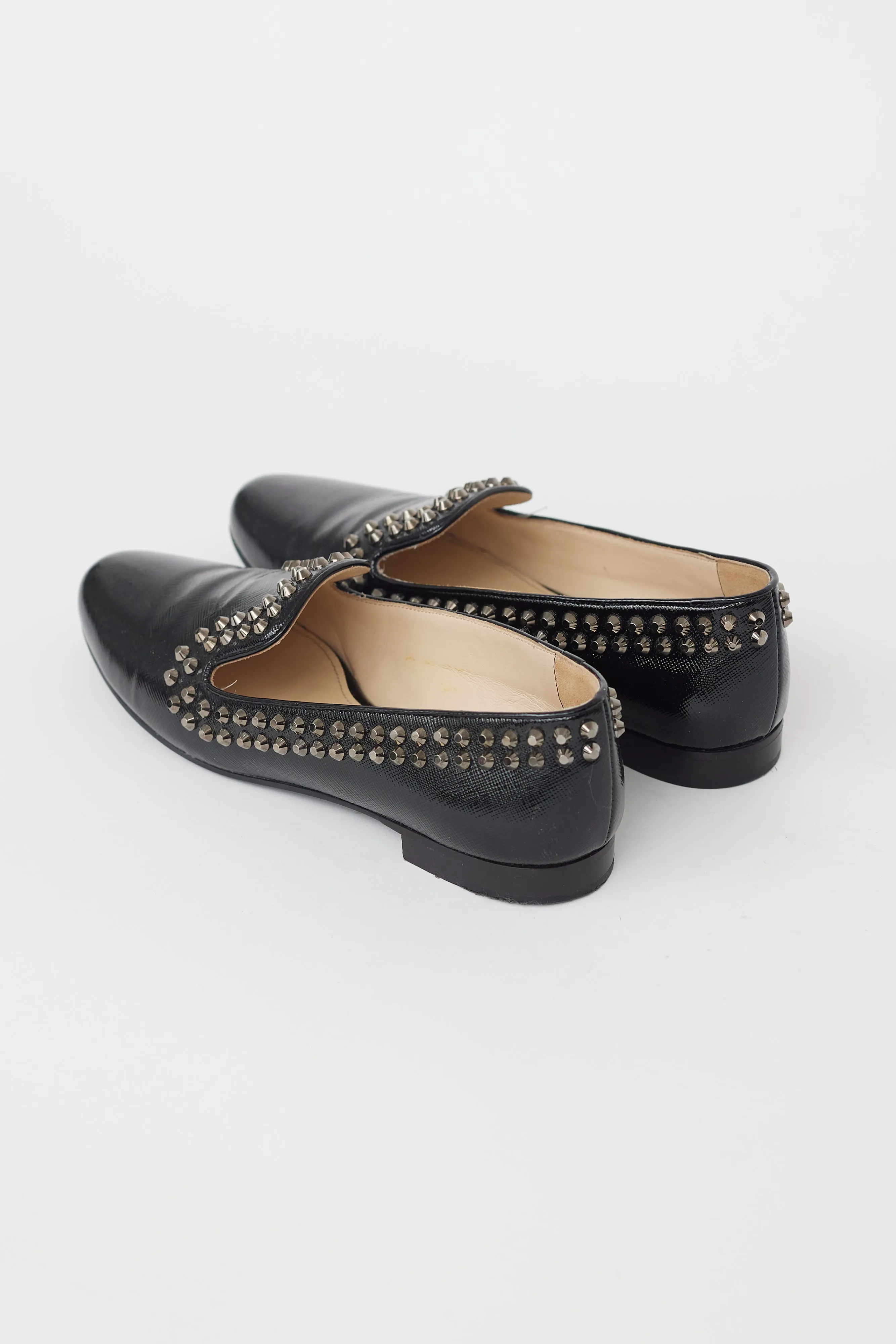 Black Patent Leather Loafer