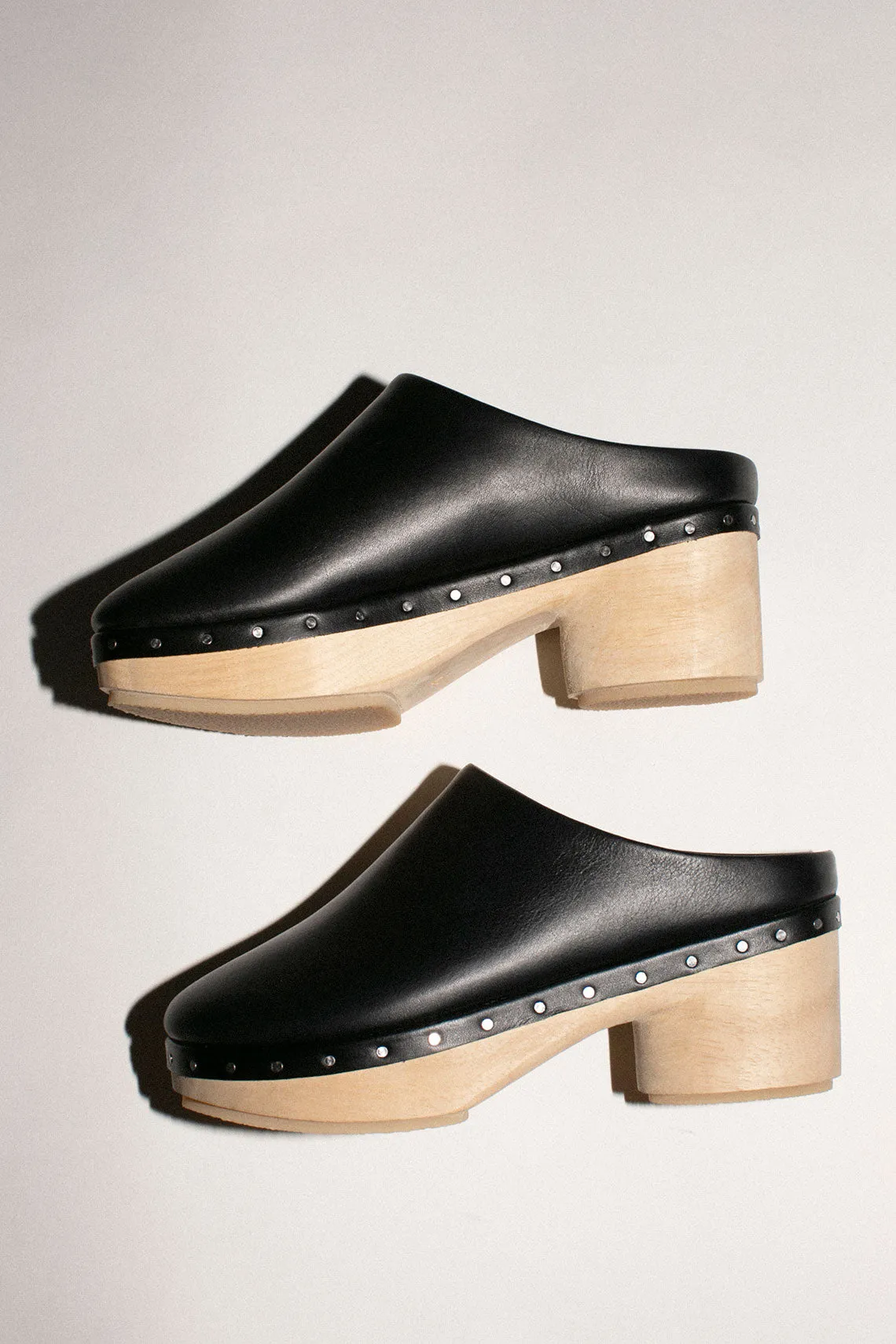 Black Studio Clog