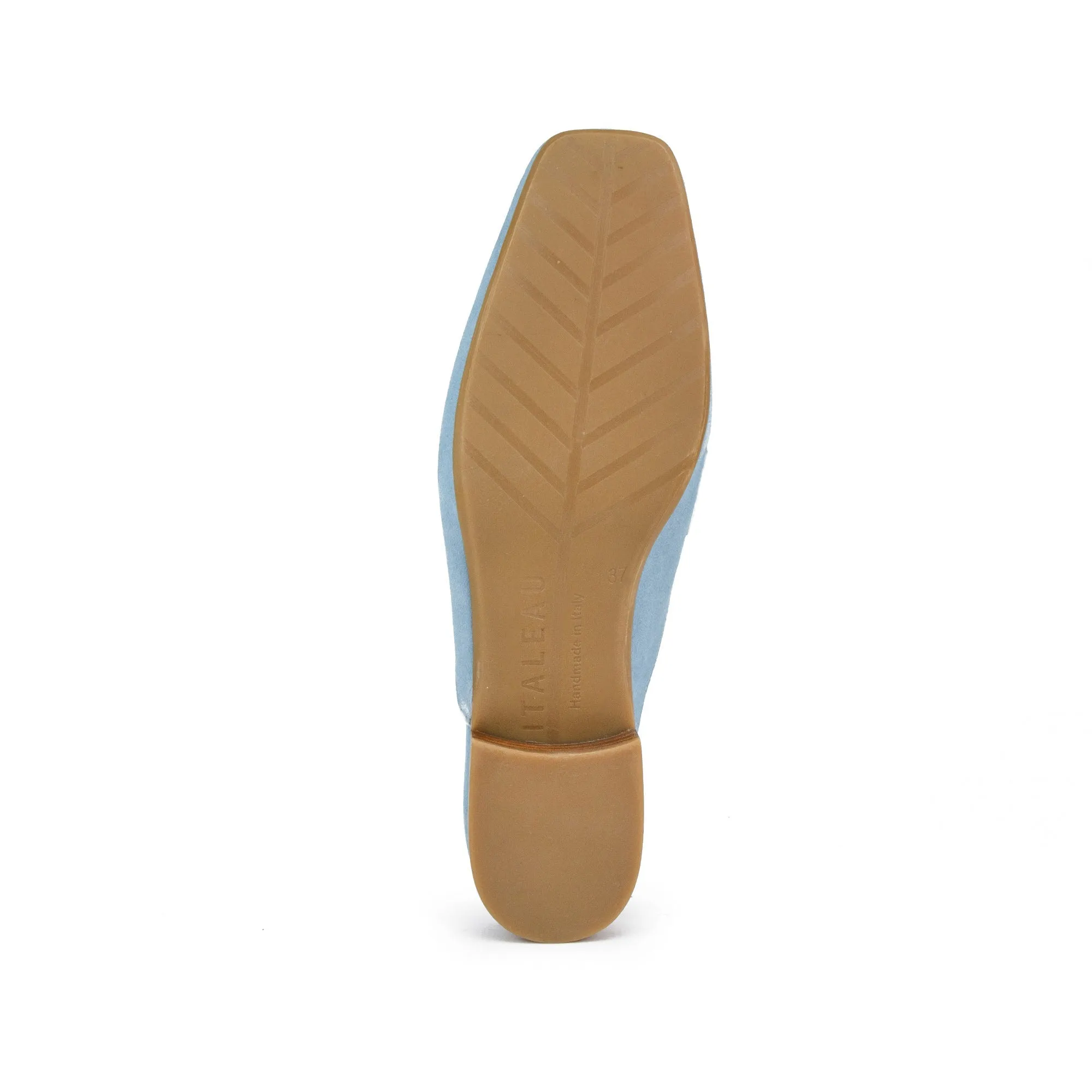 Cecile Mules Bijou Blue