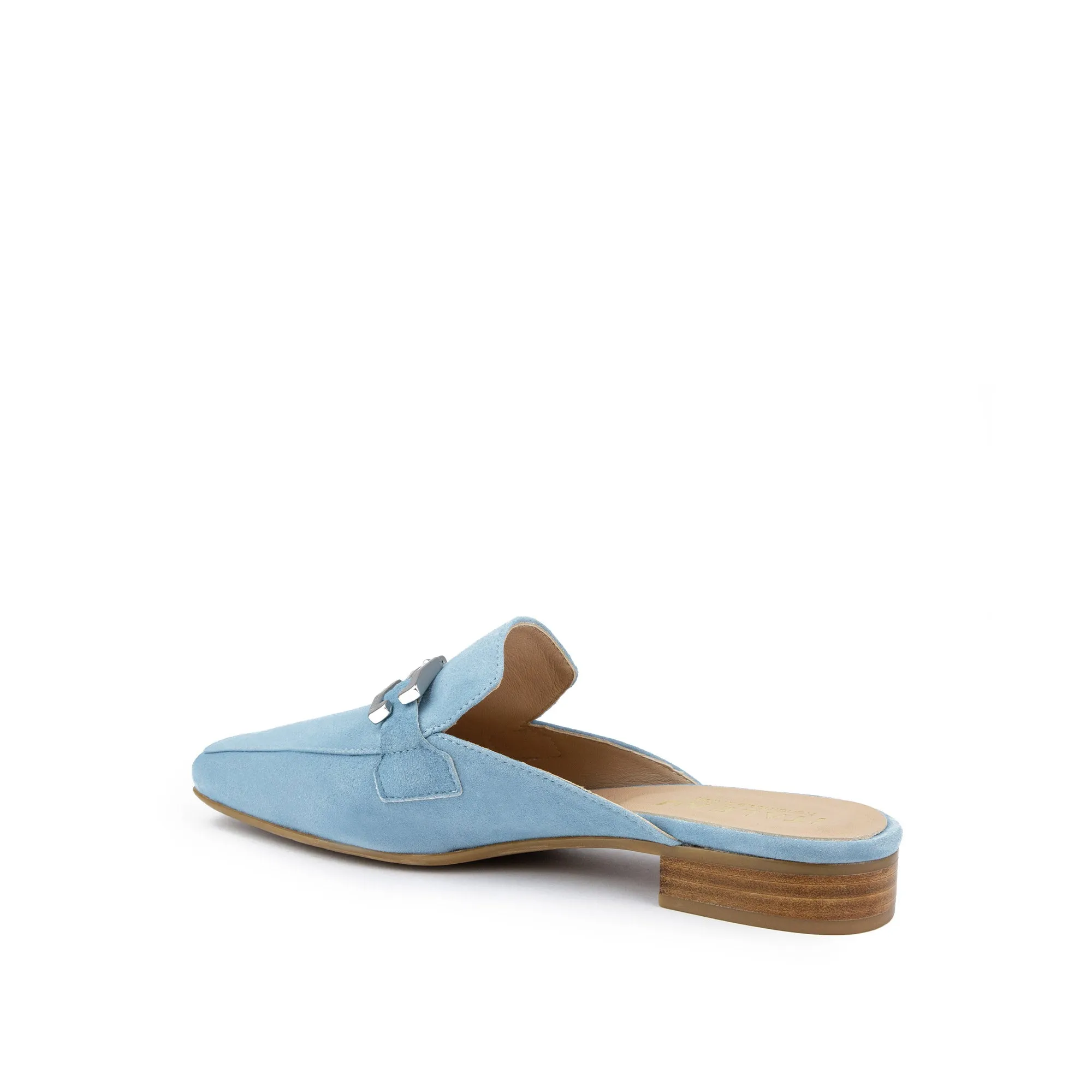 Cecile Mules Bijou Blue
