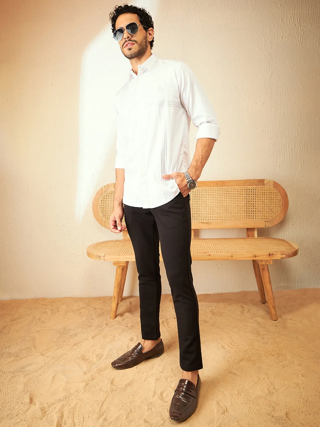 Charcoal Black Trouser