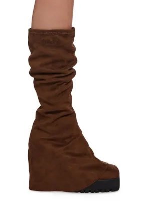 Crossfade Knee High Pant Boots