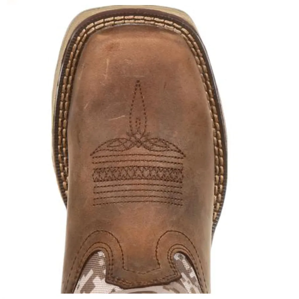 DBT0208C Durango Kids Lil Rebel Desert Camo Western Boot
