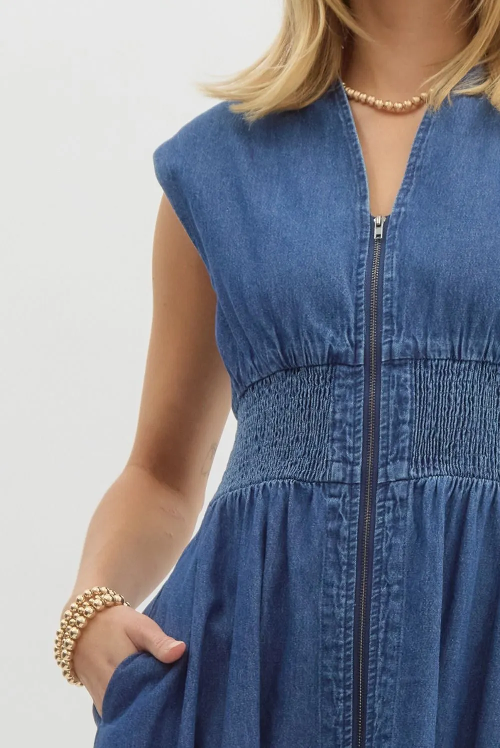 Denim Fields Dress