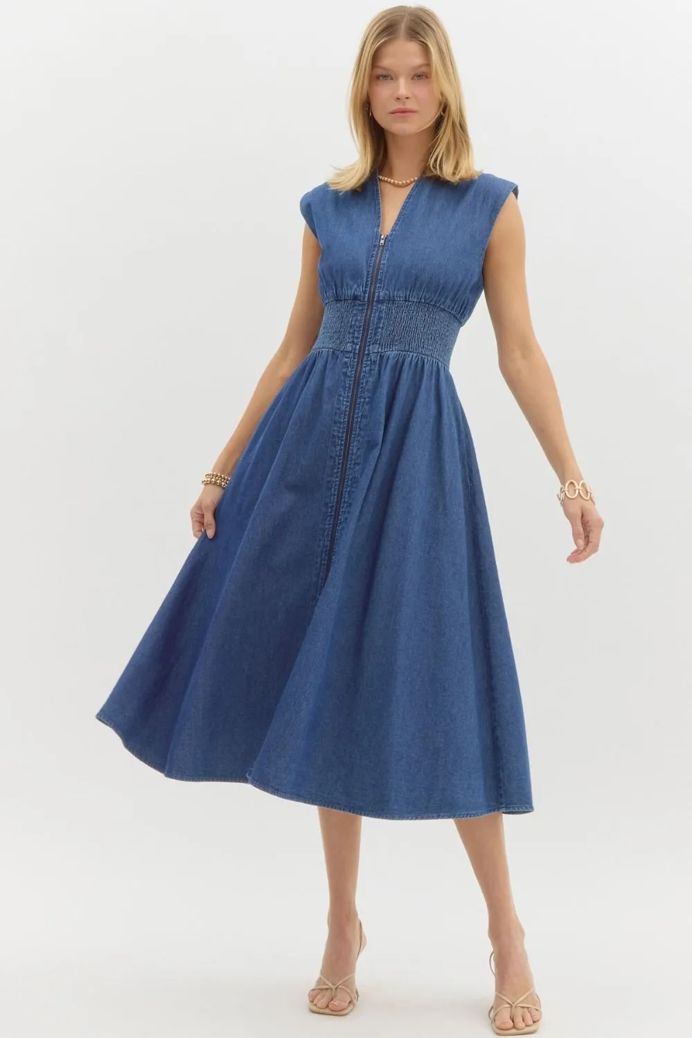 Denim Fields Dress