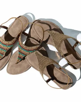 Diya Flat Sandal - Back Strap