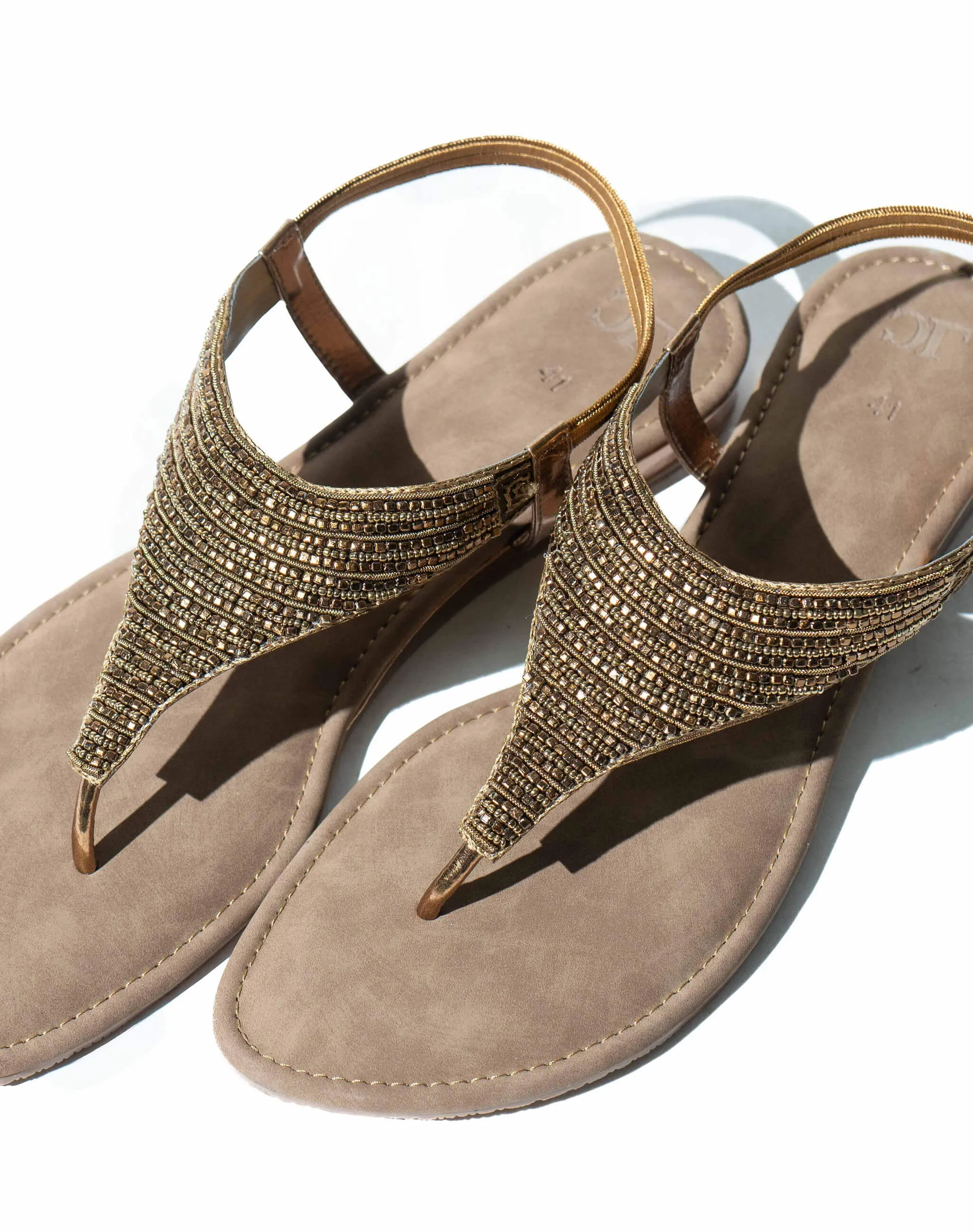 Diya Flat Sandal - Back Strap