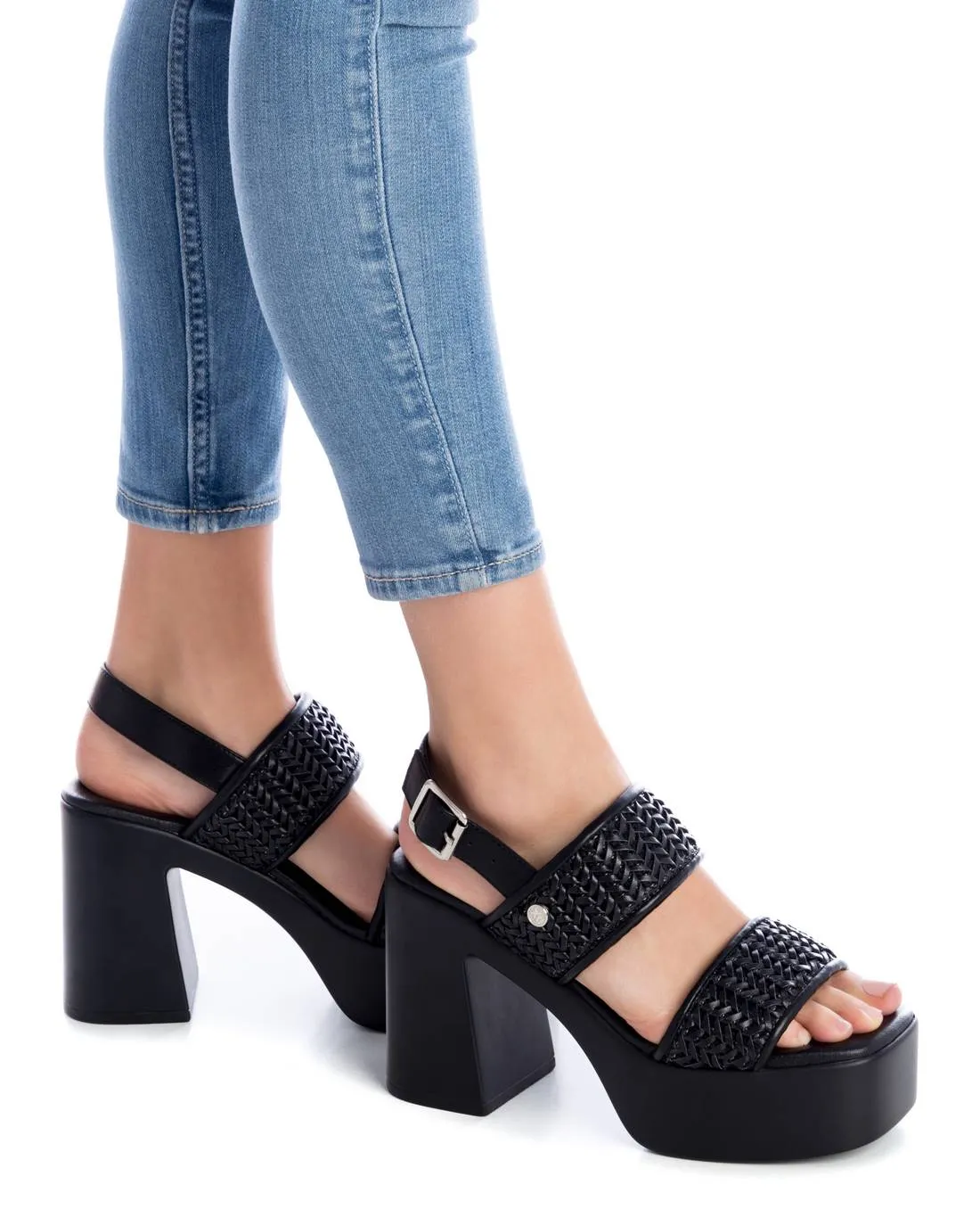 Falun Black Sandals