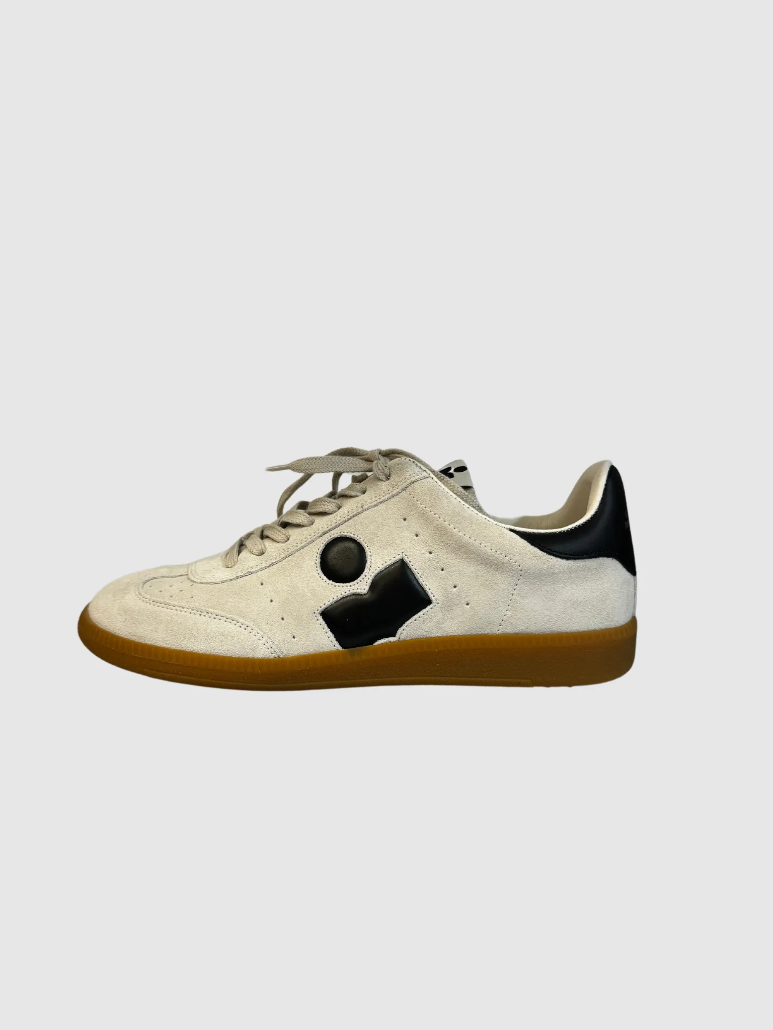 Isabel Marant Bryce Sneaker in Chalk and Black