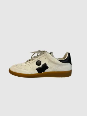Isabel Marant Bryce Sneaker in Chalk and Black