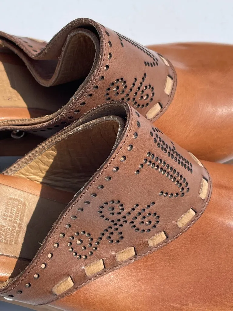 John Fluevog Vintage Clog Style Heels 10