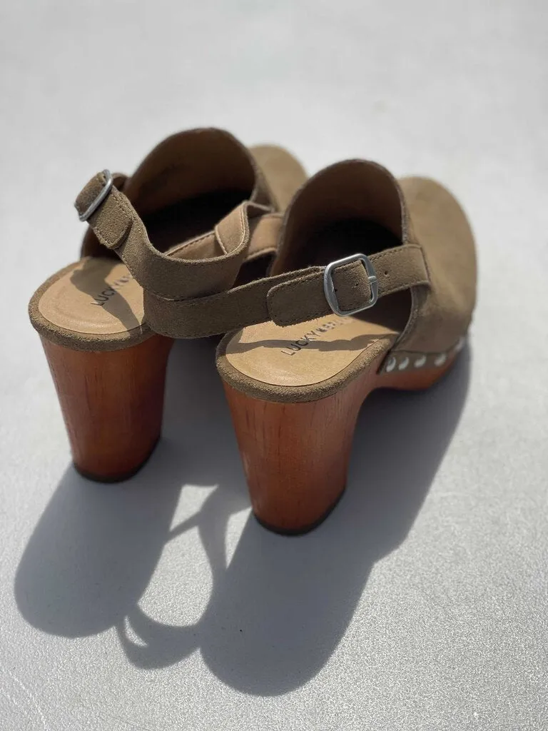 Lucky Brand Clog Heels 7
