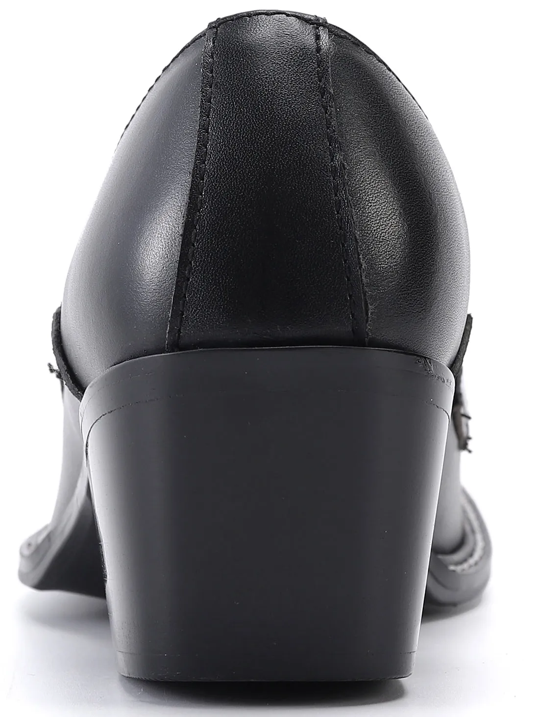 Men's Beaded Metal Tip Western Loafers