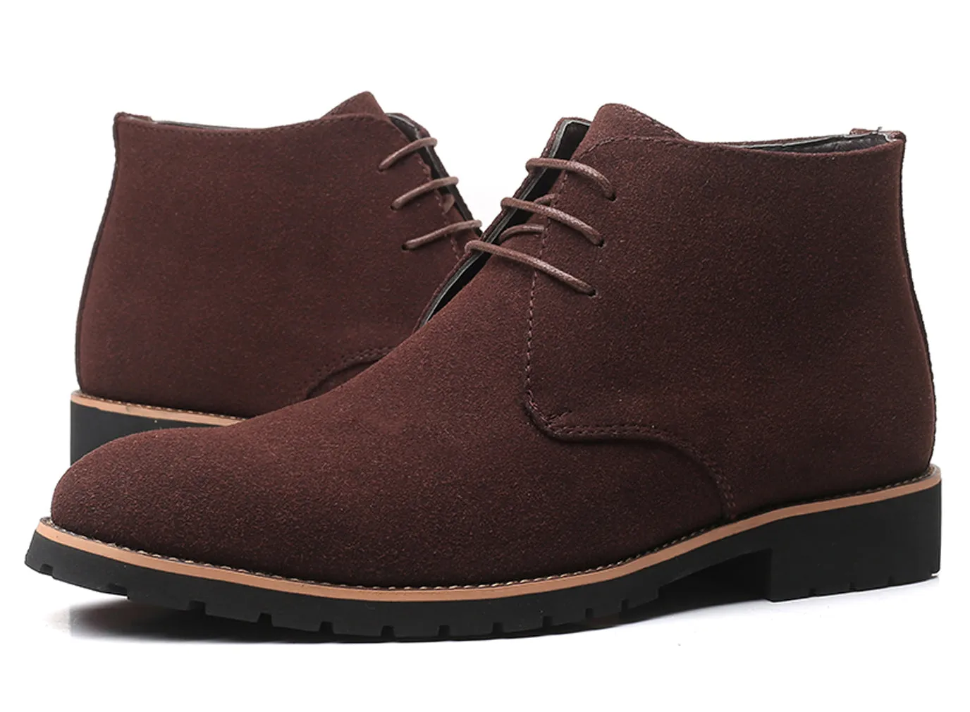 Men's Suede Plain Chukka Boots