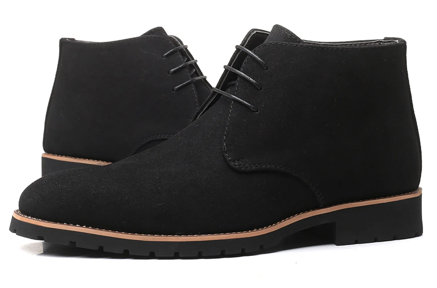 Men's Suede Plain Chukka Boots