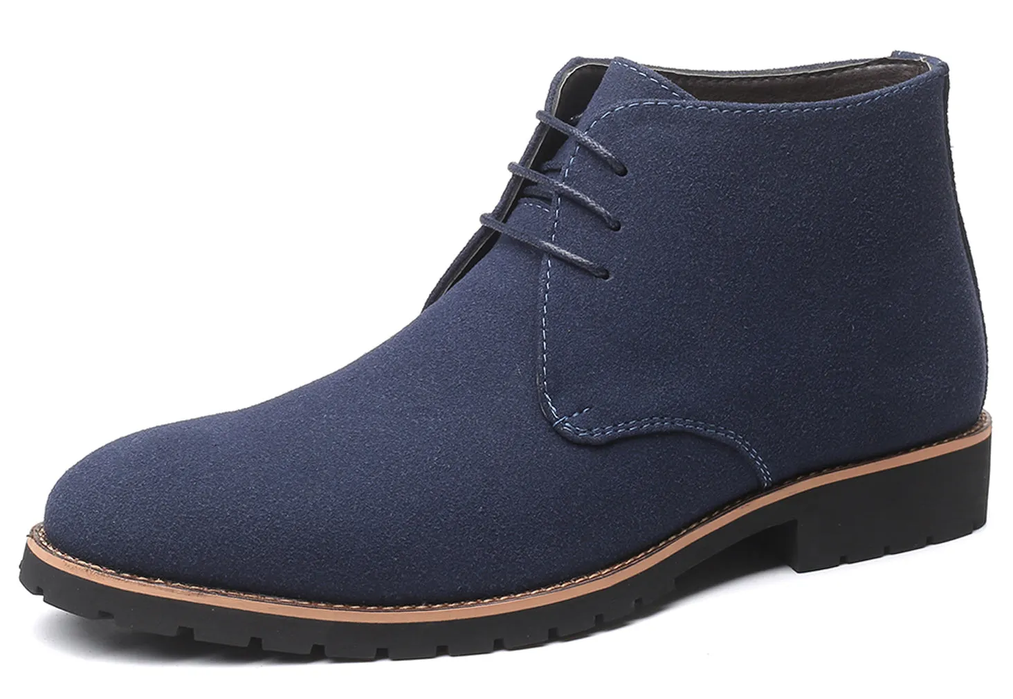 Men's Suede Plain Chukka Boots
