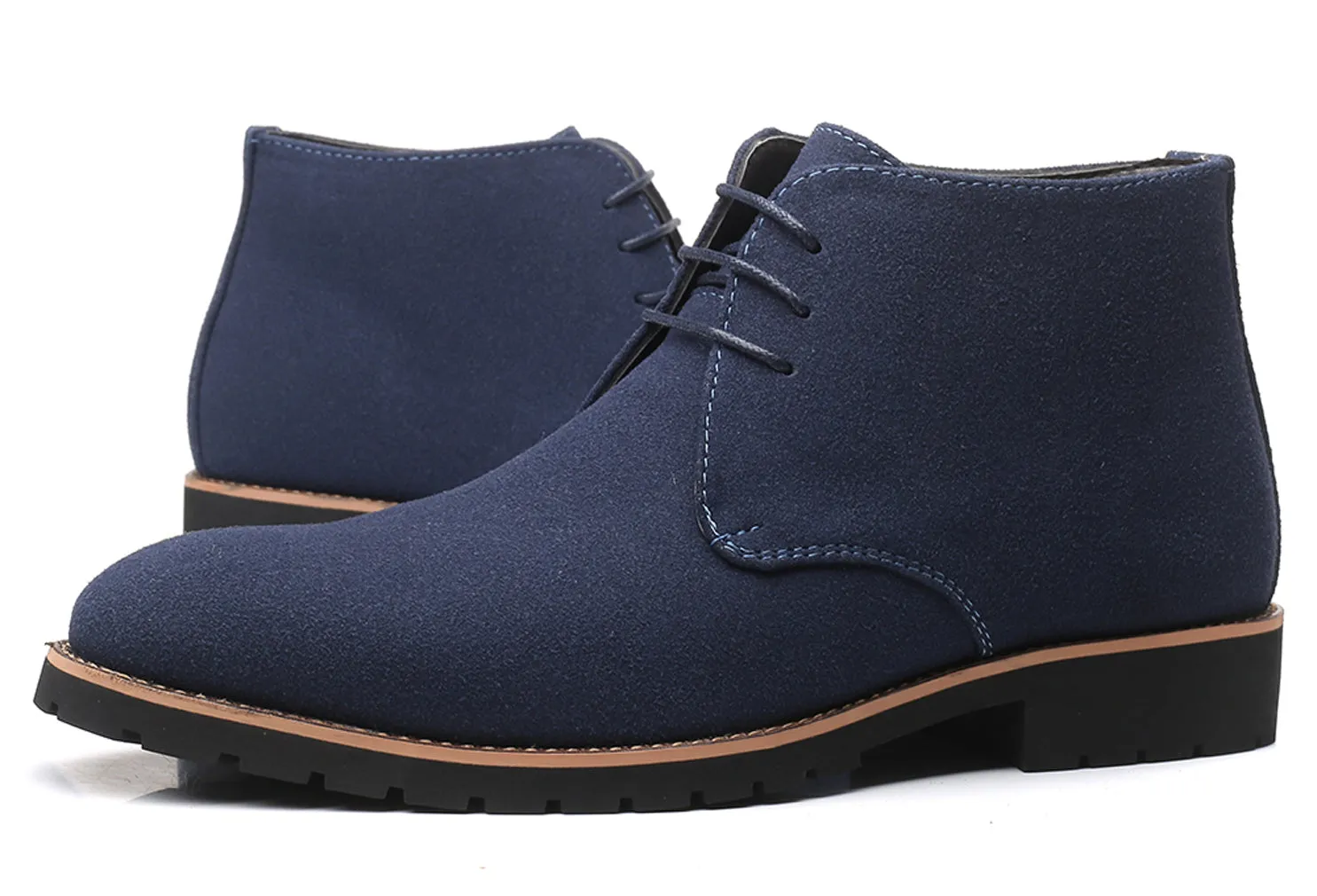 Men's Suede Plain Chukka Boots