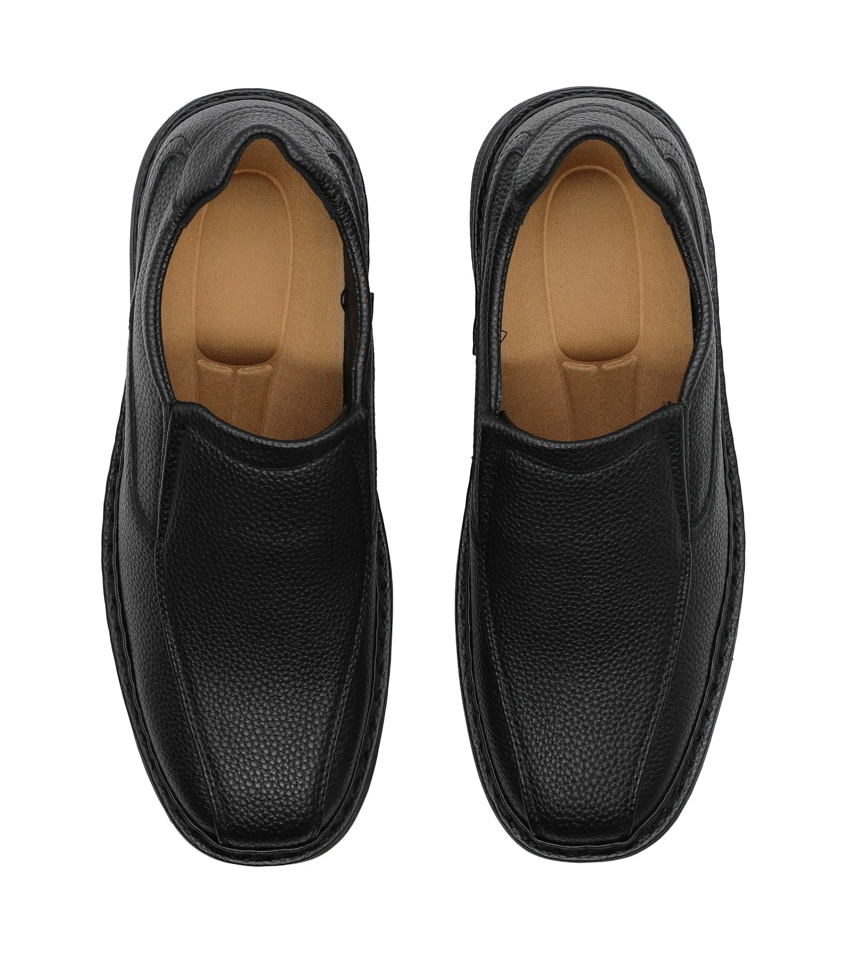 Men's Versatile Leather Slip On Shoe