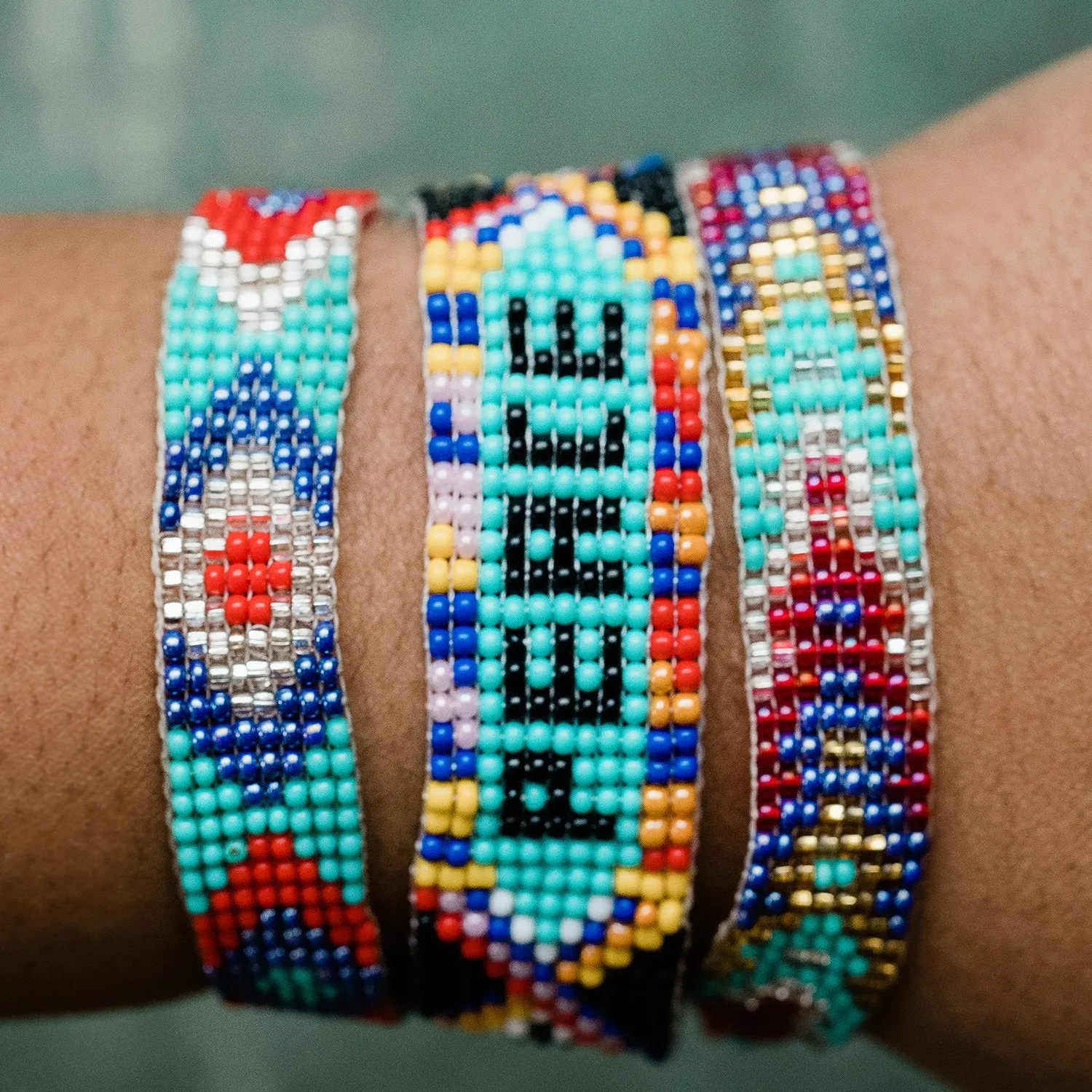 Peace Beaded Friendship Bracelet
