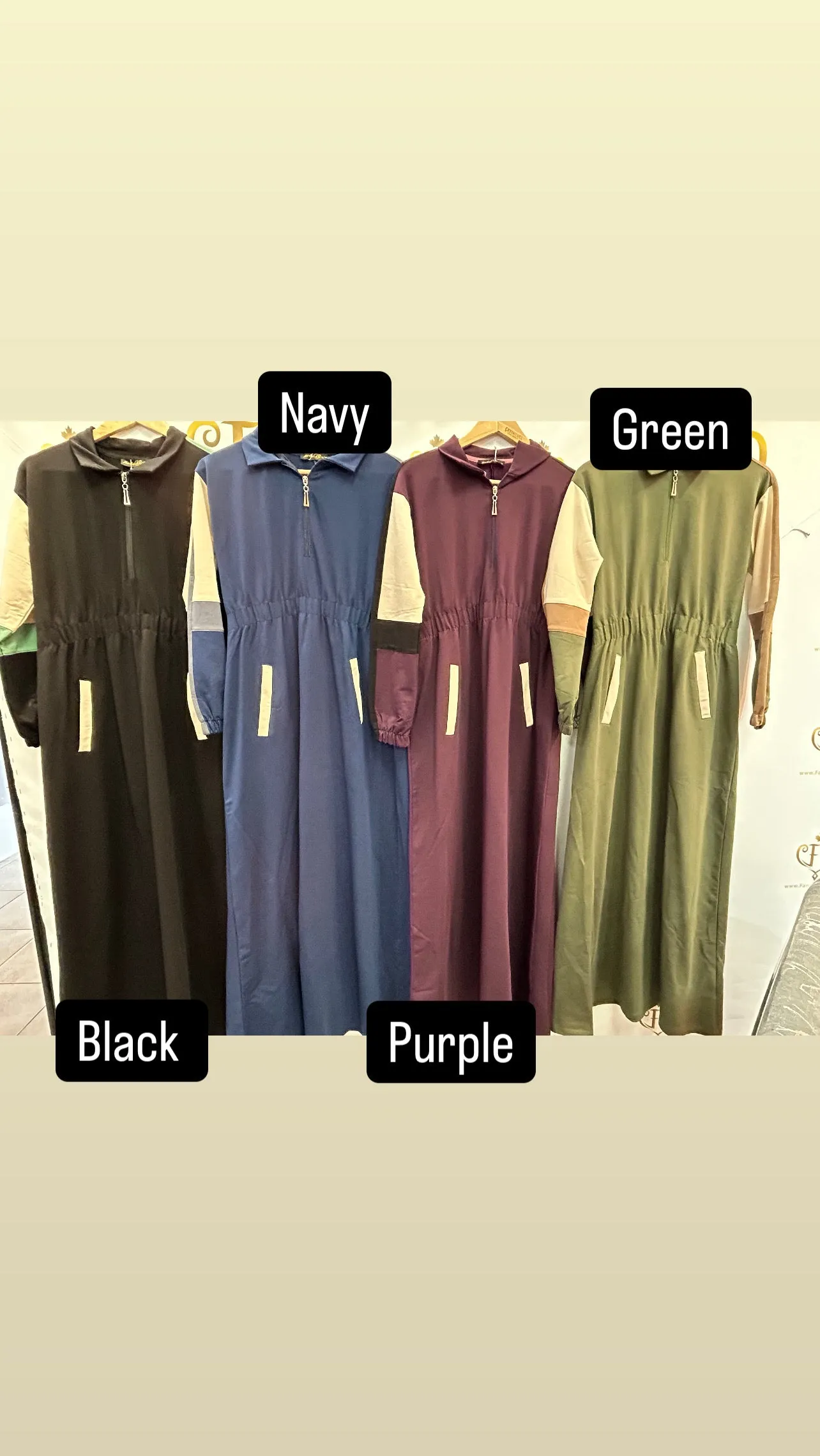 Pocket Sporty Abaya