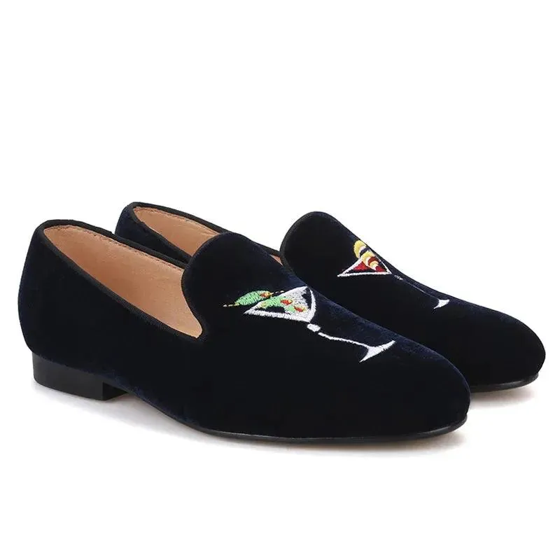Slip-On Wineglass Women Loafers