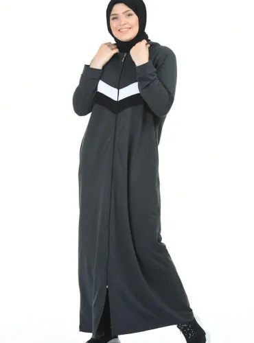Sporty Abaya PS Zipper