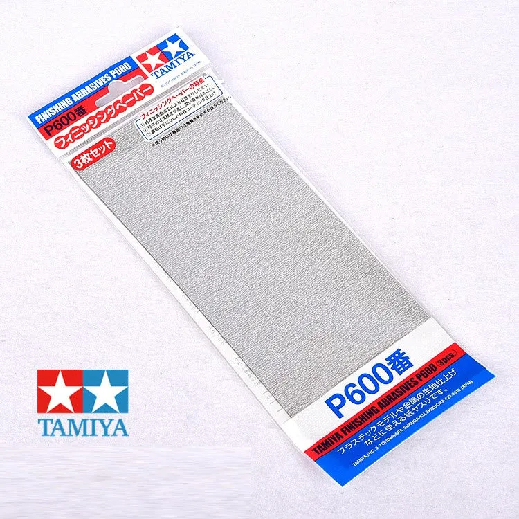 Tamiya Sandpaper P600 (3pcs) 87055